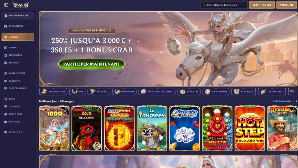 divaspin casino belgie review